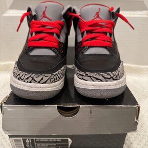 Air Jordan 3 Retro GS Black Cement – 6.5Y / Women’s 7.5 – W/ Original Box